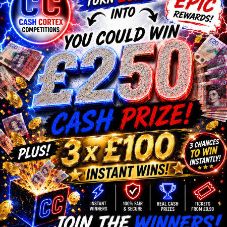 Win £250 Cash Prize