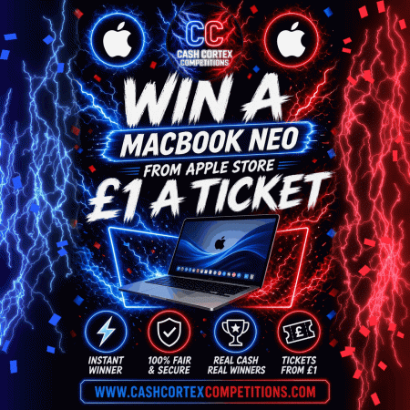 Win A MacBook Neo Laptop!