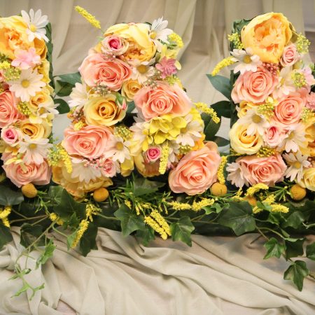 Yellow and Pink Rose Mam Tribute