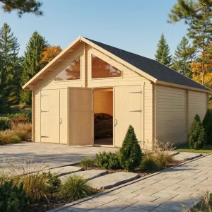 Wooden Garage Sandford