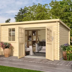 Log Cabin Riga B + floor kit