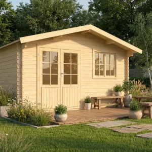 Log Cabin Ines + floor kit