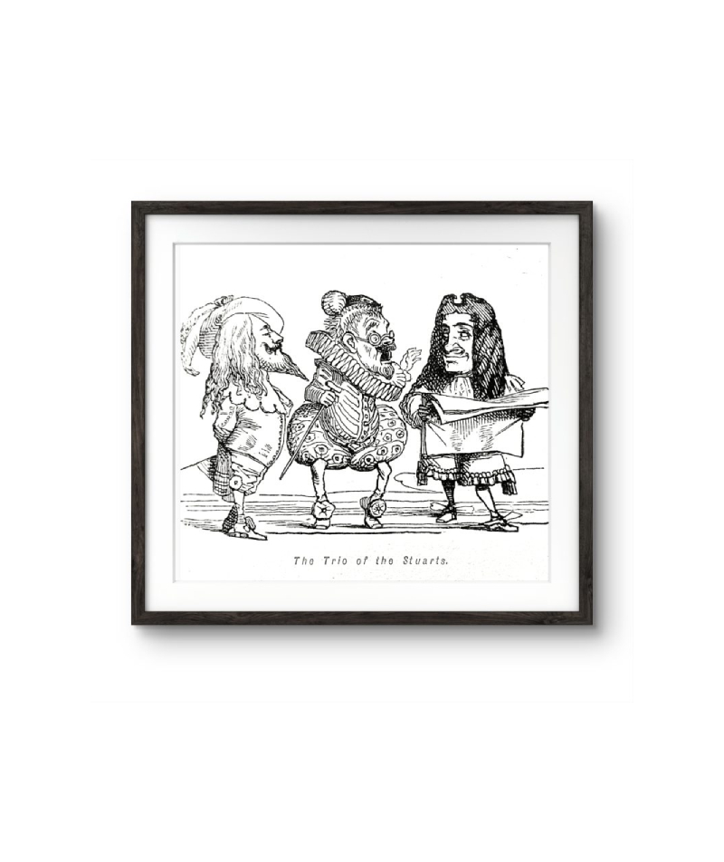 Historic The Three Stuart Kings