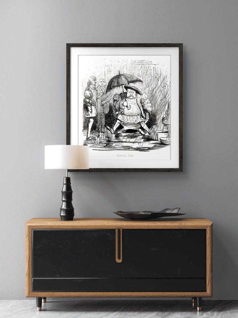 Historic Prints The King on Holiday
