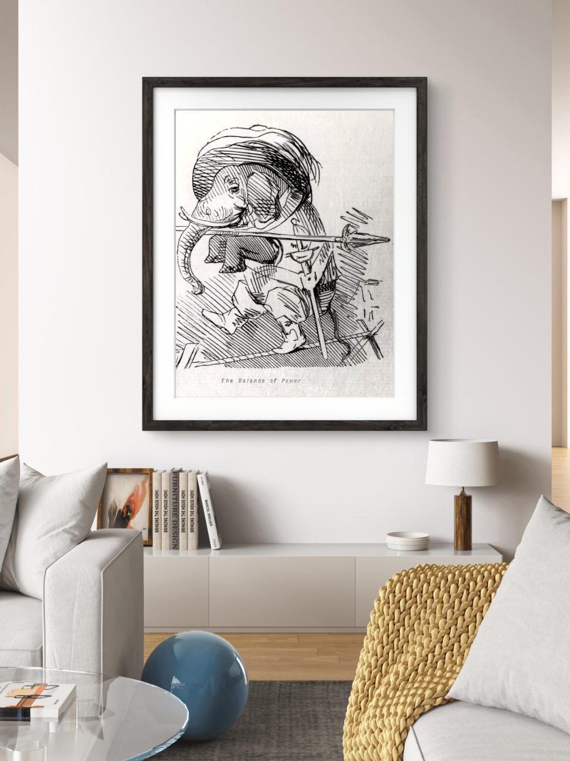 Historic Prints The Balance of Power