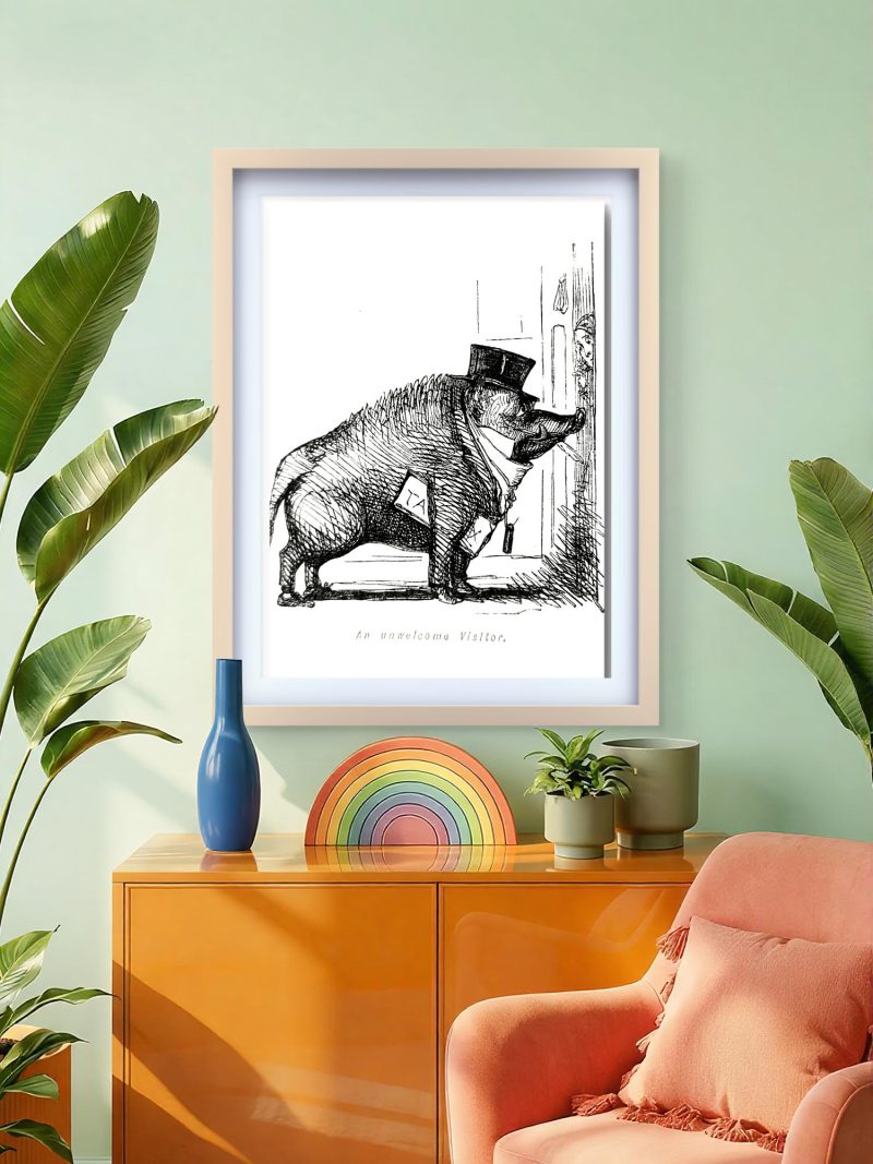 Historic Prints The Tax Man