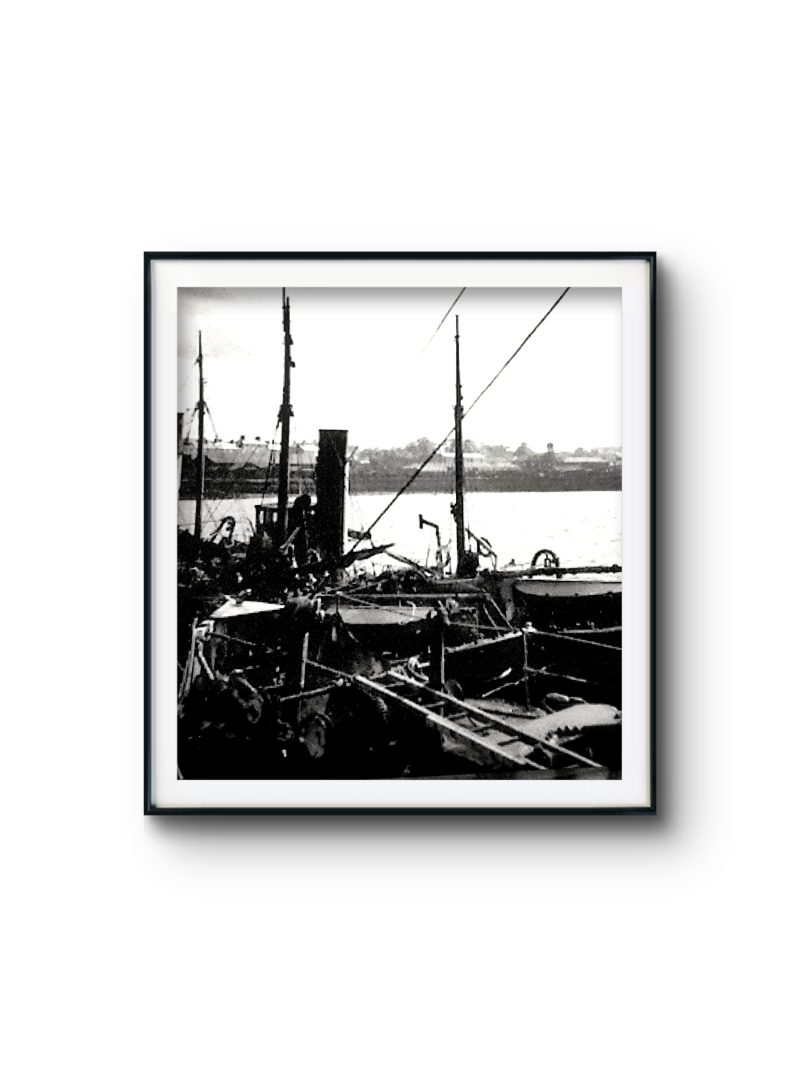 Vintage Prints The Docks Edinburgh