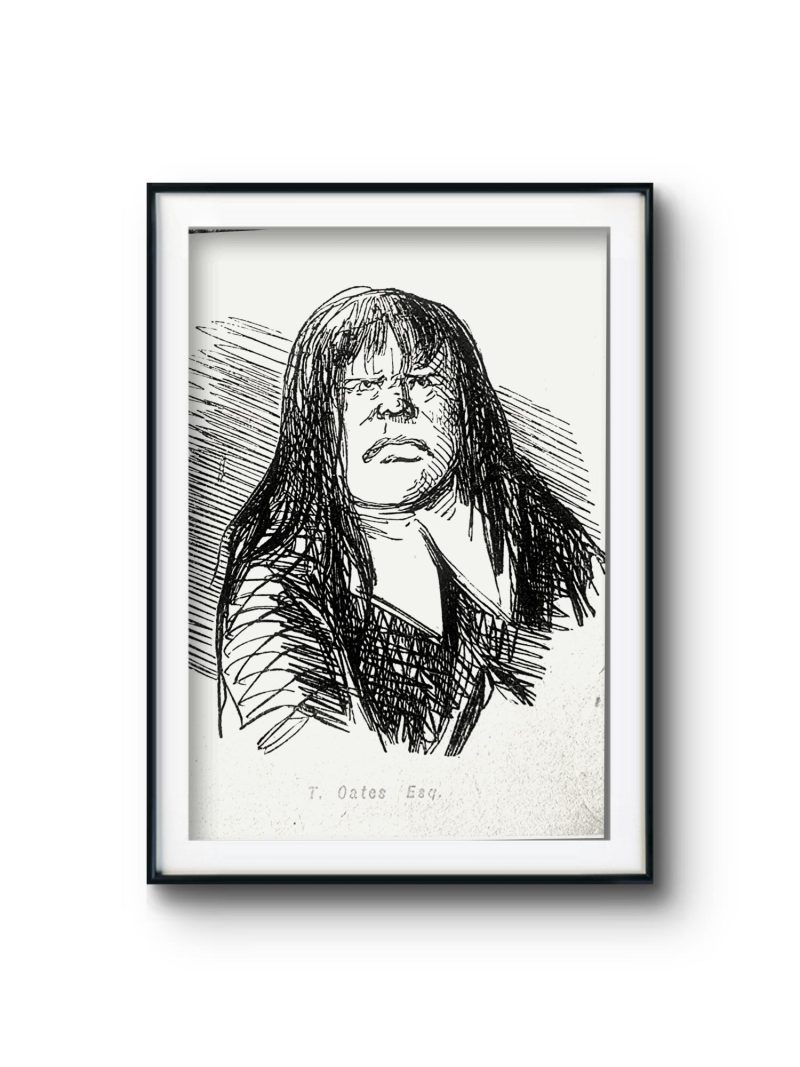 Historic Prints Titus Oates