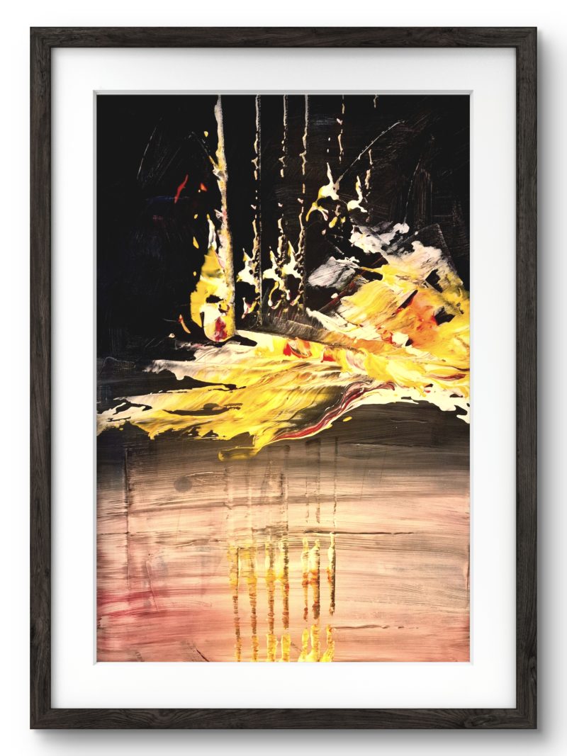 Abstract Flying Birds