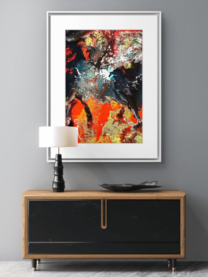 Abstract Art Lightning