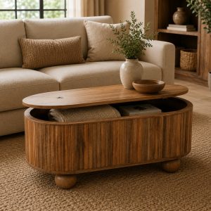 Soba Ball Lid-up Coffee Table