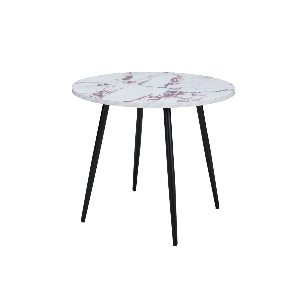 Horizon Violetta Marble Effect Round Dining Table - Image 2