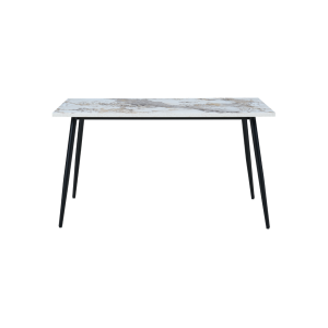 Horizon Pandora Marble Effect Medium Rectangular Dining Table