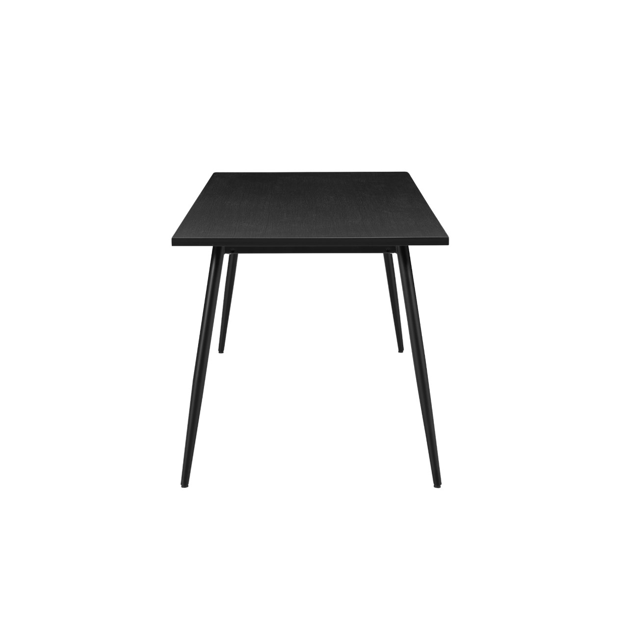 Horizon Black Large Rectangular Dining Table - Image 3