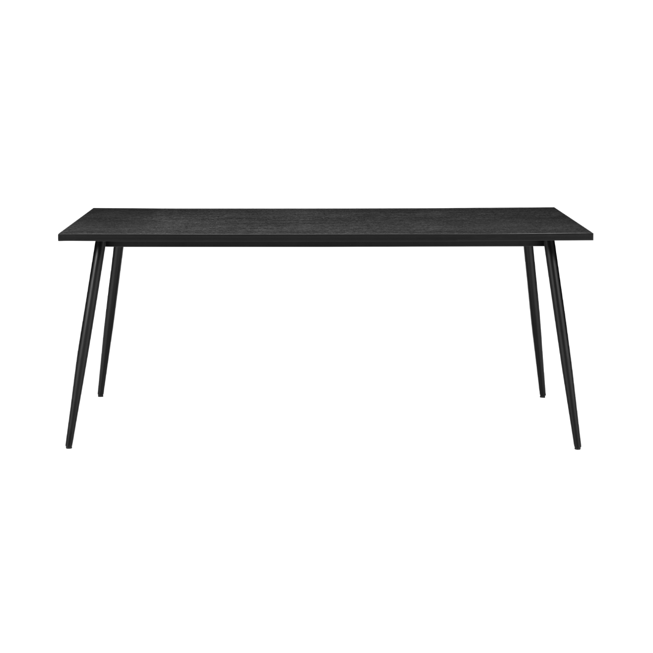 Horizon Black Large Rectangular Dining Table