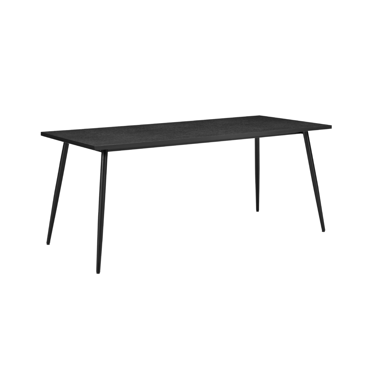 Horizon Black Large Rectangular Dining Table - Image 2