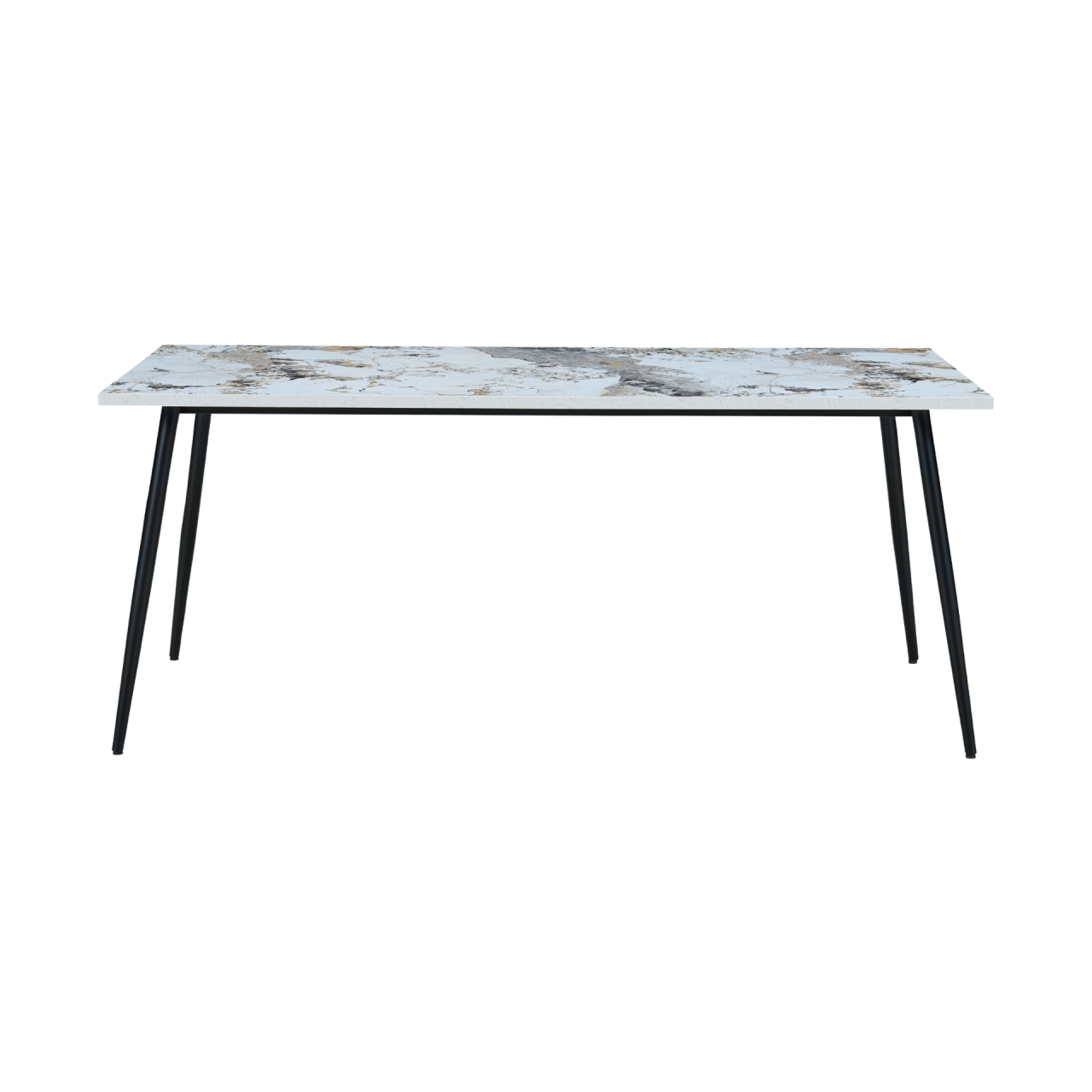 Horizon Pandora Marble Effect Large Rectangular Dining Table