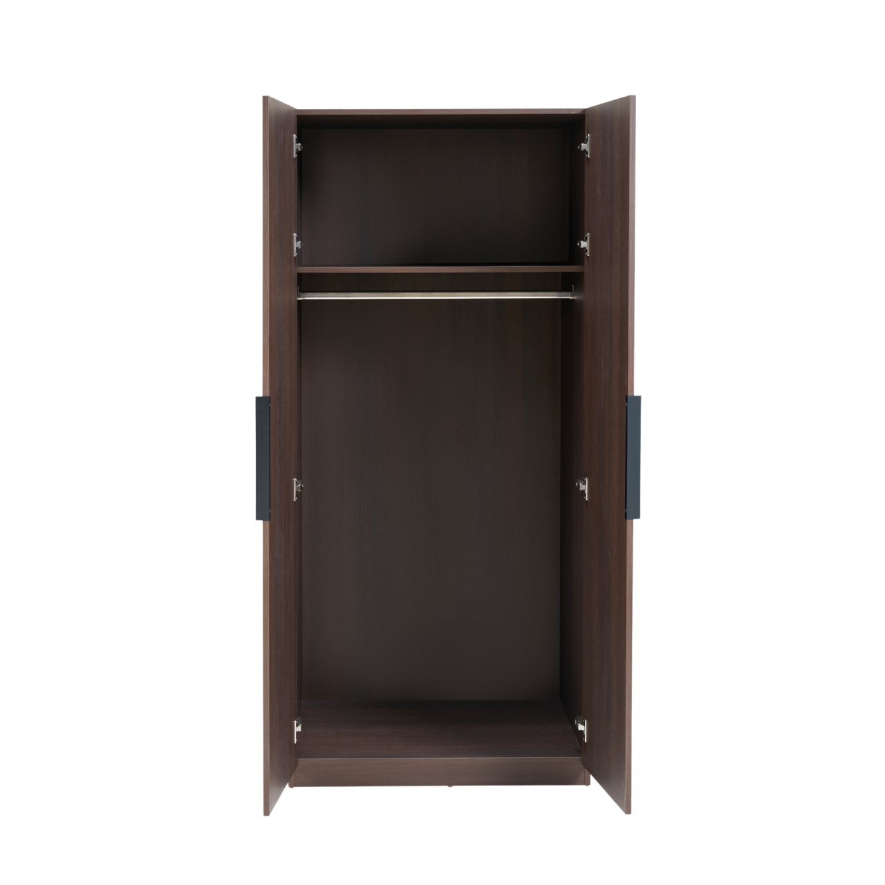 Luna Espresso 2 Door Wardrobe - Image 4