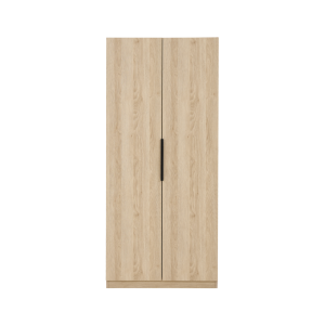 Luna Oak 2 Door Wardrobe