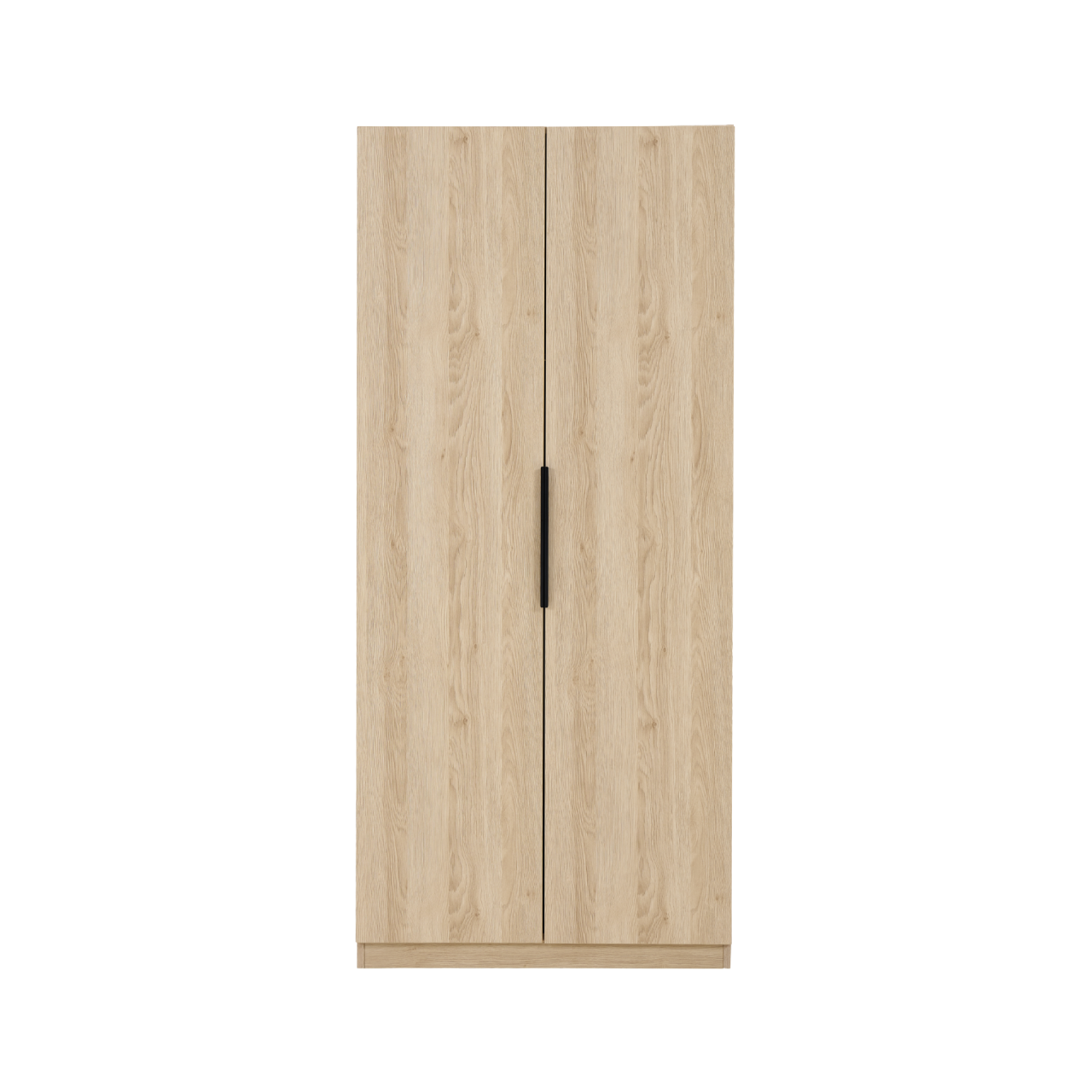 Luna Oak 2 Door Wardrobe