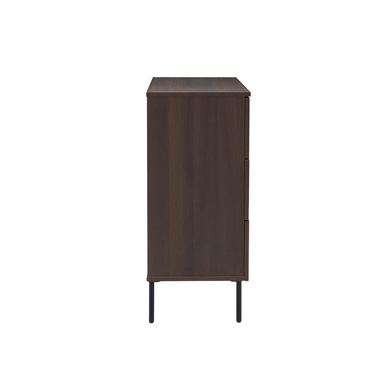 Luna Espresso 3 Drawer Chest - Image 3