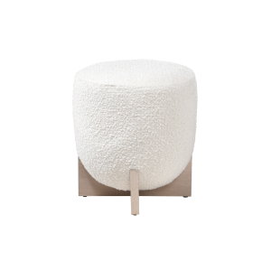 Whisper Ivory & White Wash Stool