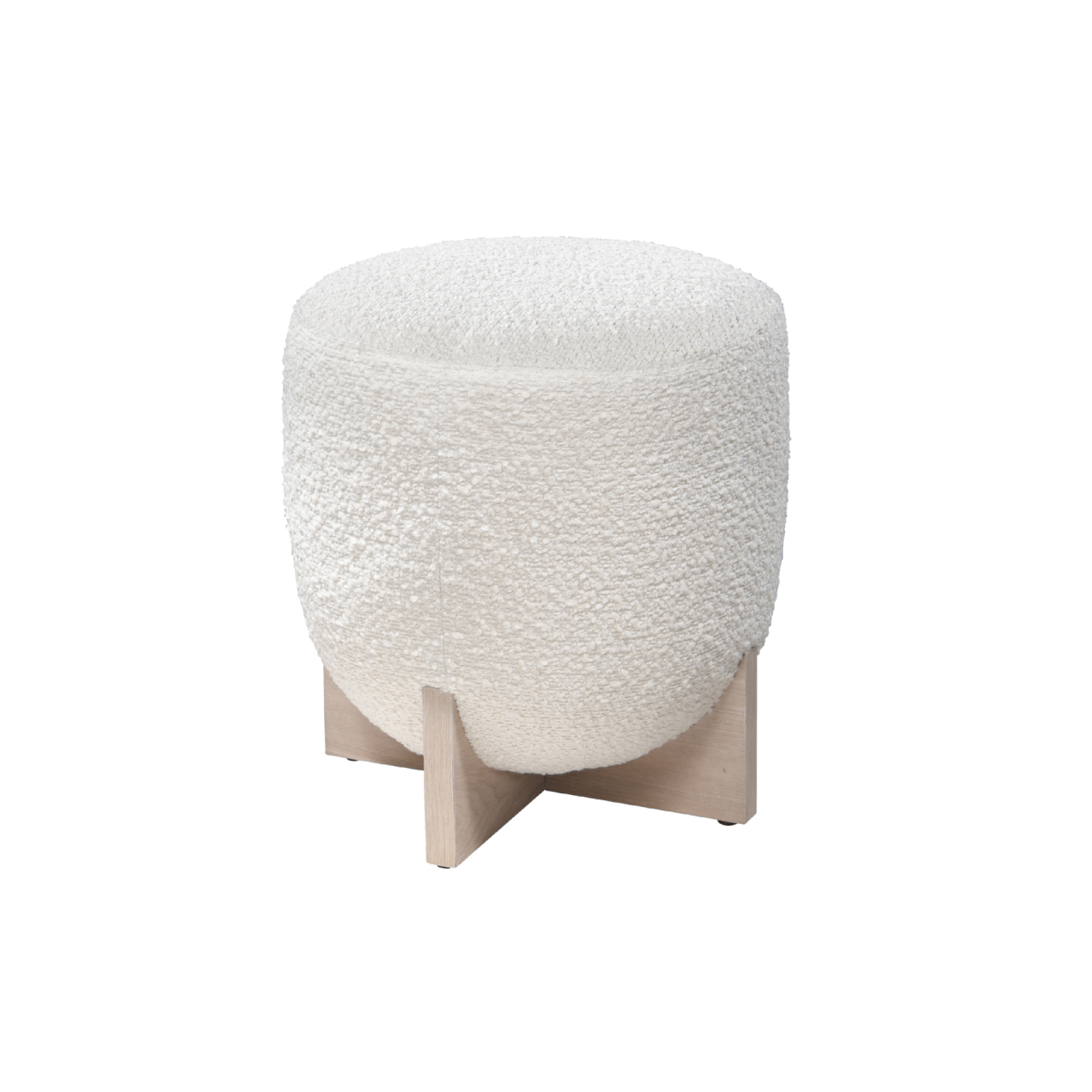 Whisper Ivory & White Wash Stool - Image 2