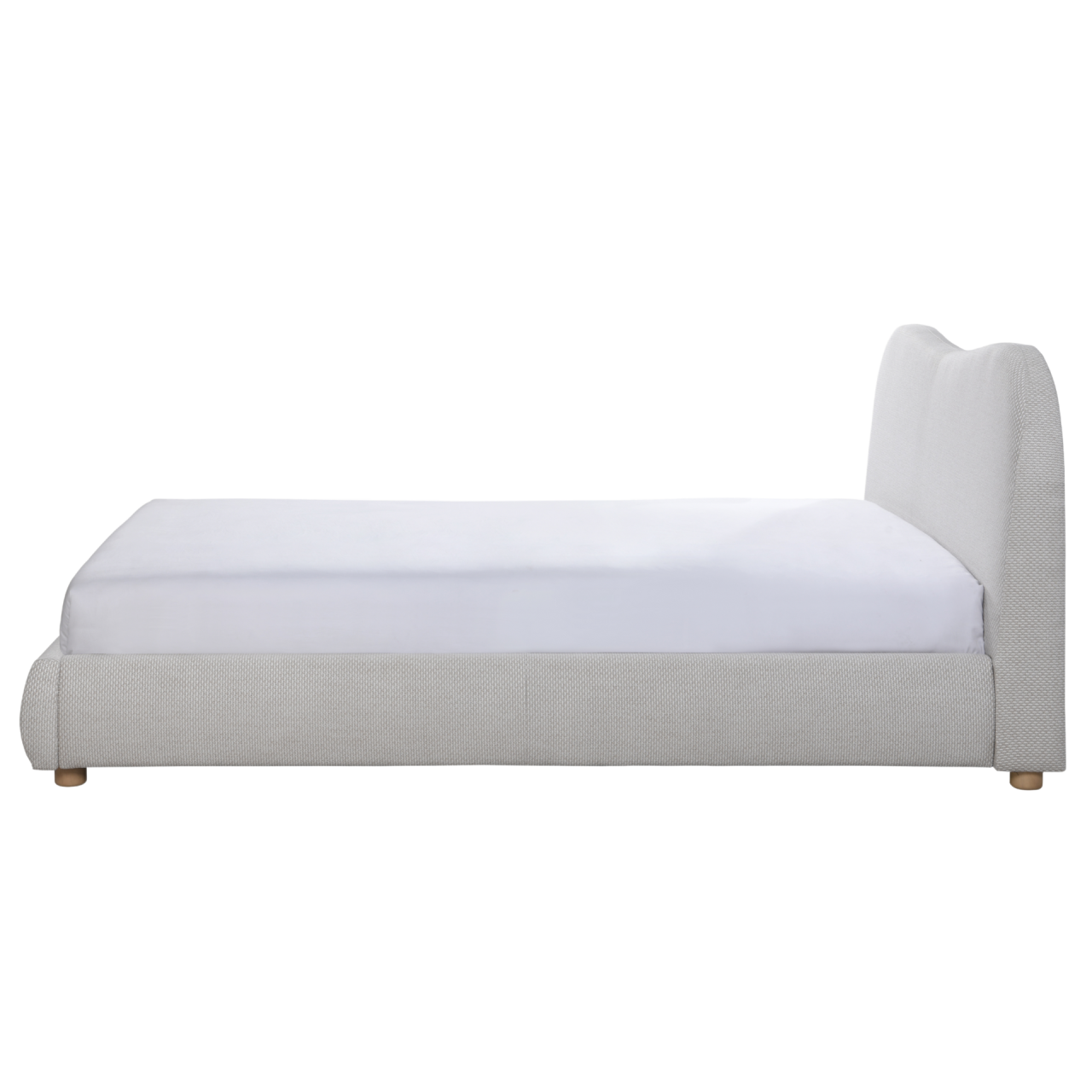 Wave Kingsize Bed in Natural Weave - Image 3
