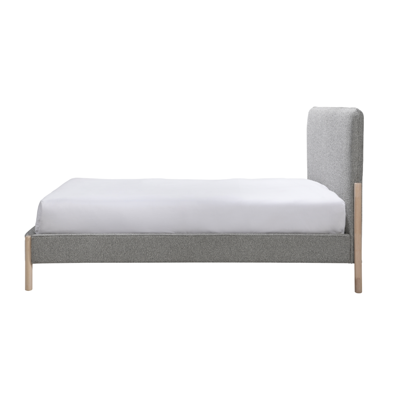 Cove Double Bed in Steel Grey - Image 3