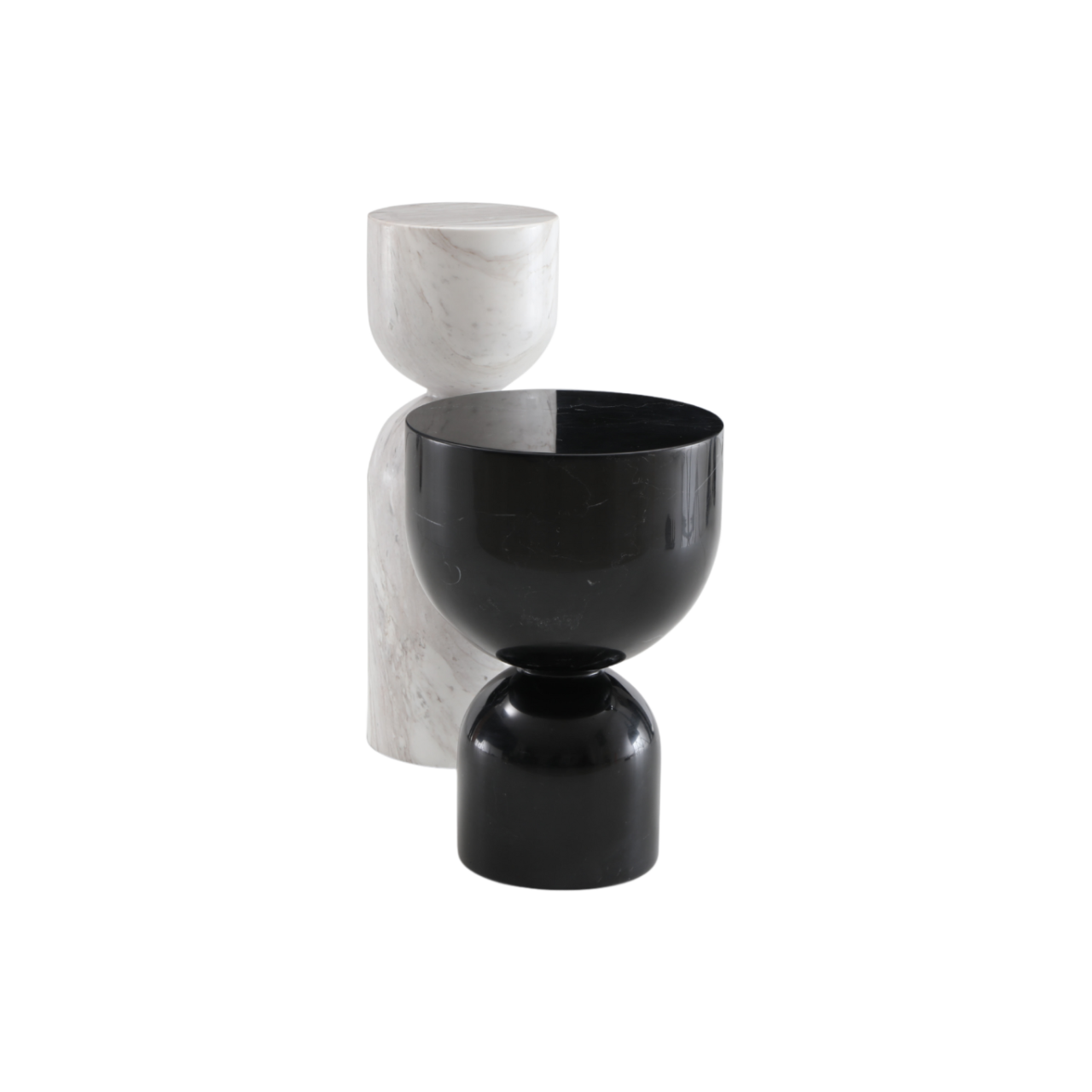 Salt White Marble Lamp Table - Image 4
