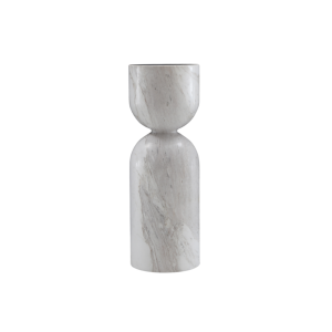 Salt White Marble Lamp Table
