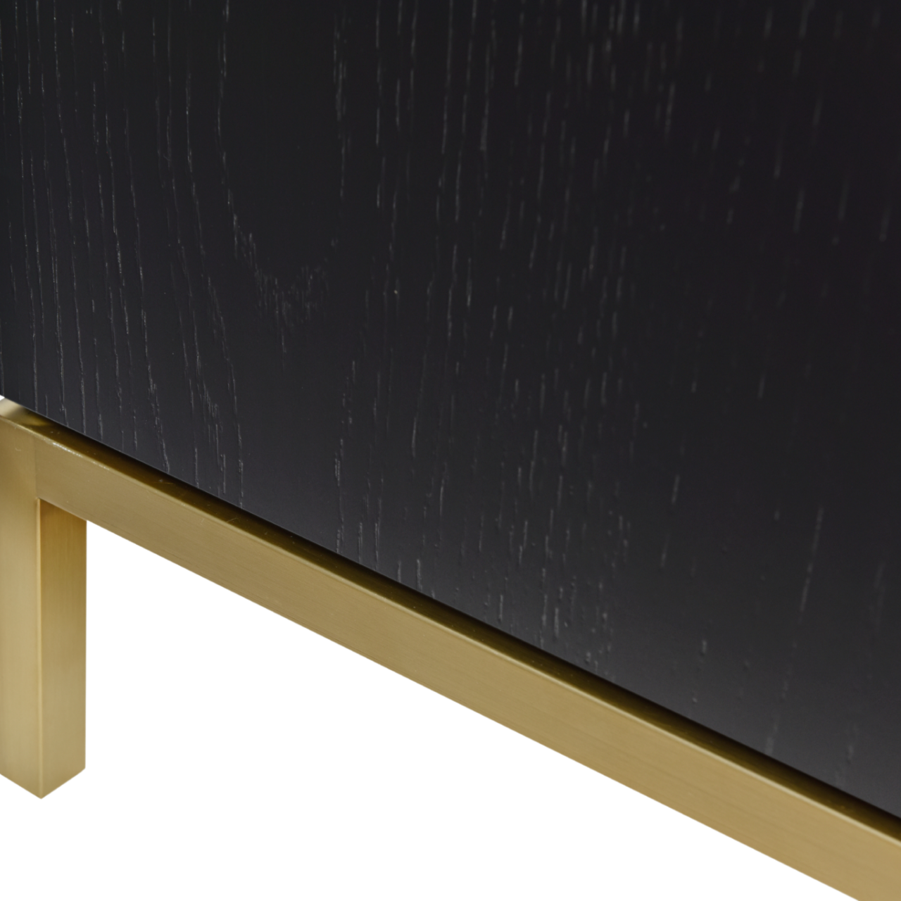 Tulip Black Stained Oak Wardrobe - Image 4