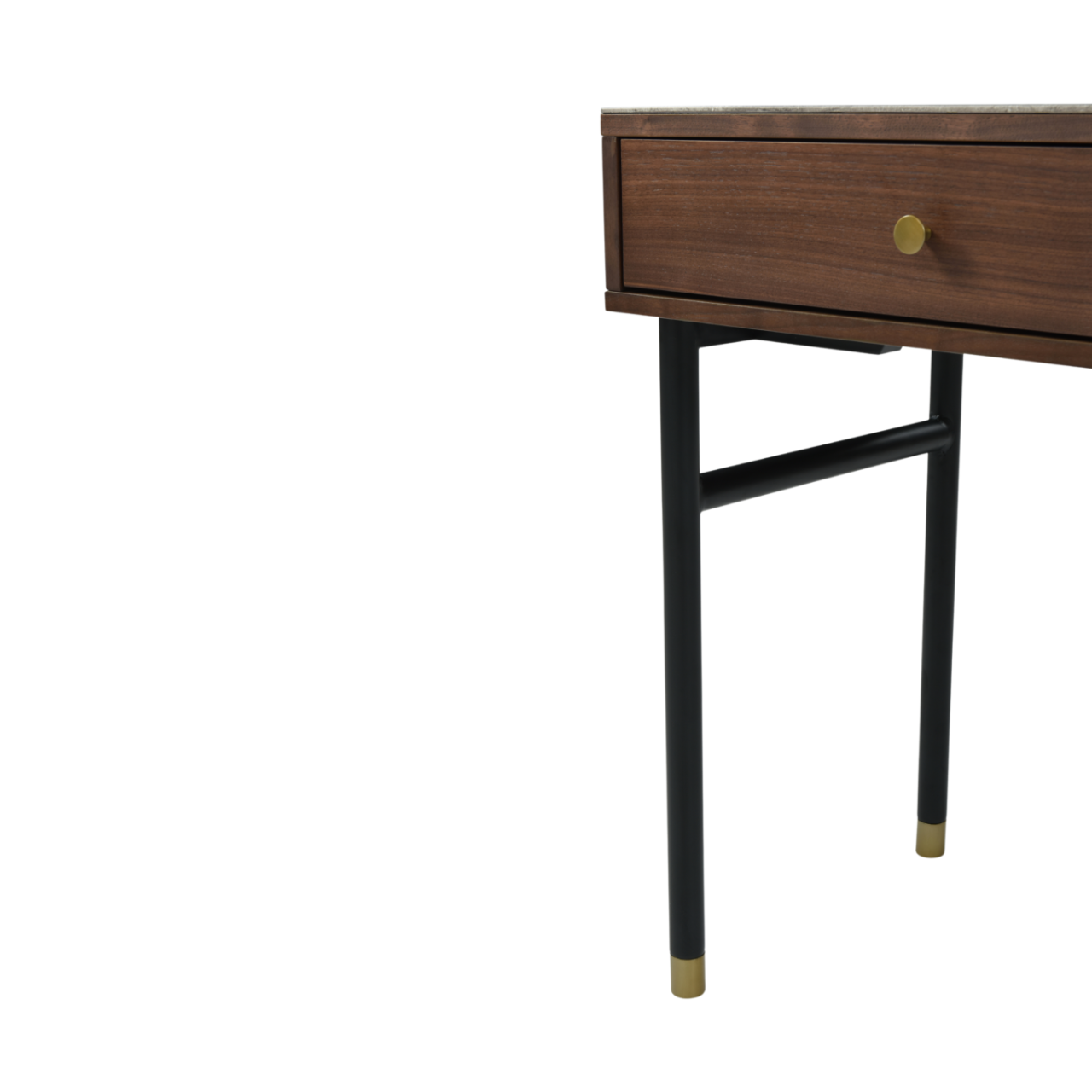Willow Timber Tobacco Dressing Table - Image 6