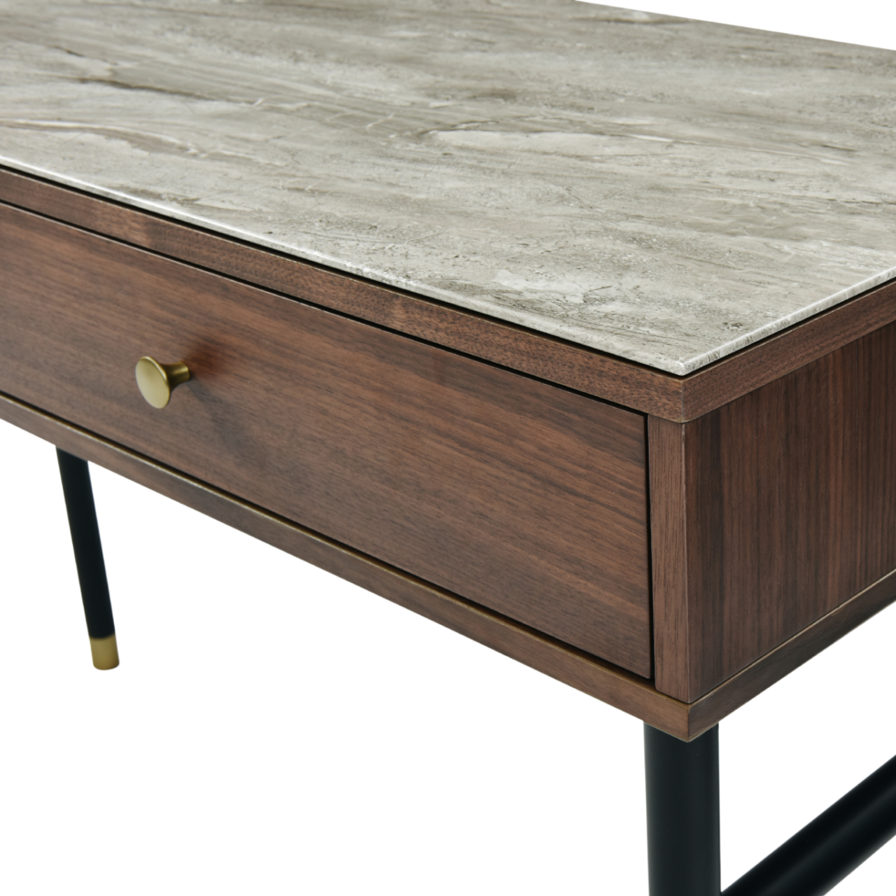 Willow Timber Tobacco Dressing Table - Image 4