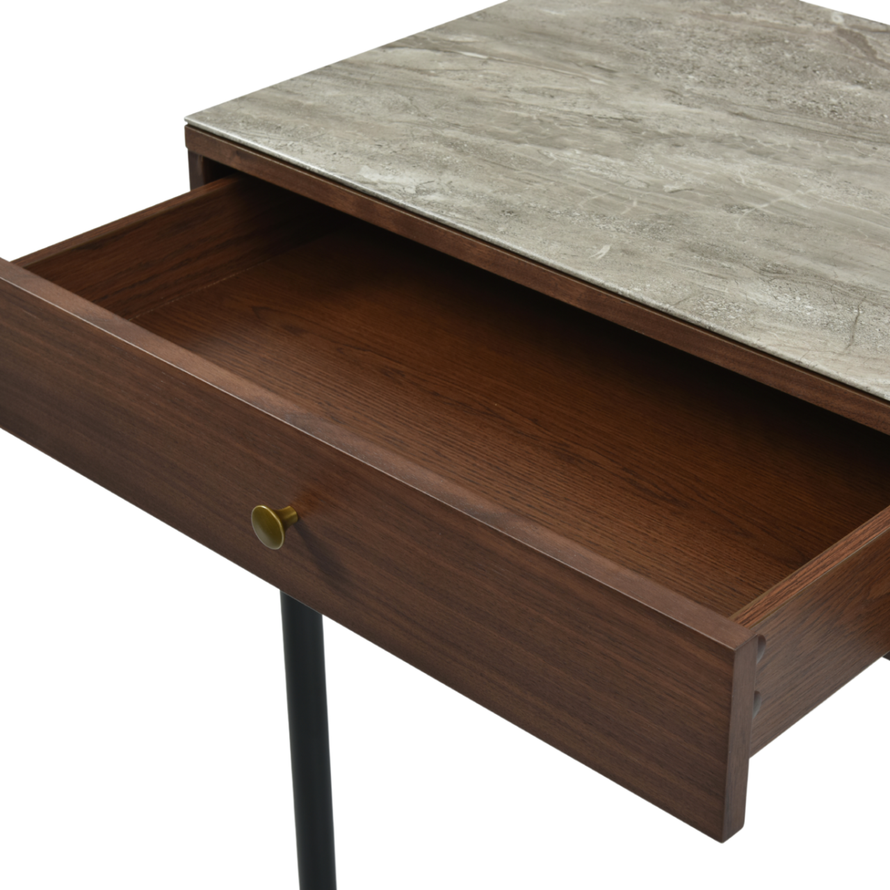 Willow Timber Tobacco Dressing Table - Image 5
