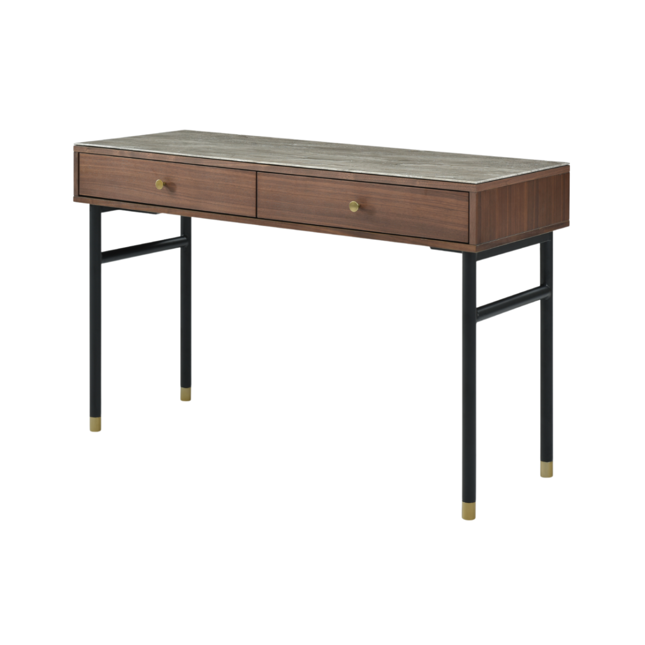 Willow Timber Tobacco Dressing Table - Image 2