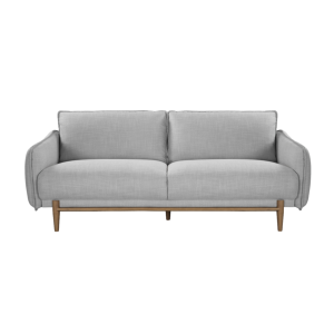 Louie Grey Linen 3 Seat Sofa