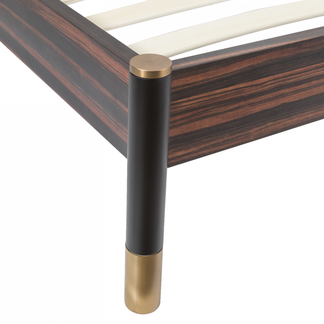 Bali Grey/Black Kingsize Bedframe - Image 6