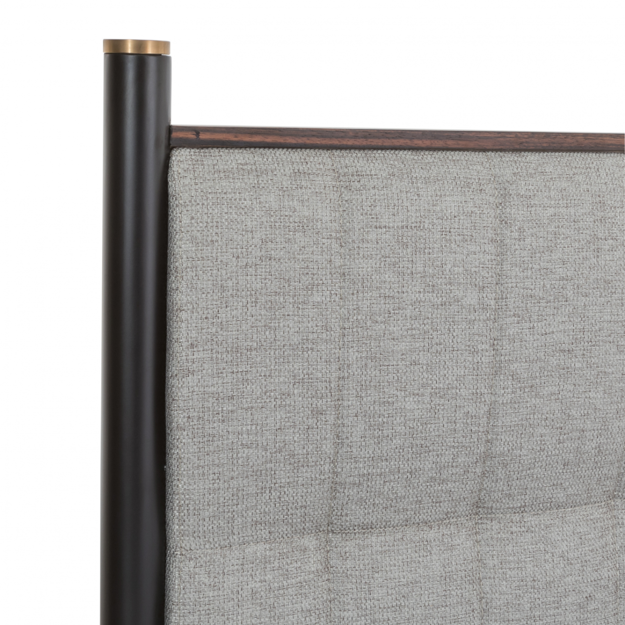 Bali Grey/Black Kingsize Bedframe - Image 7