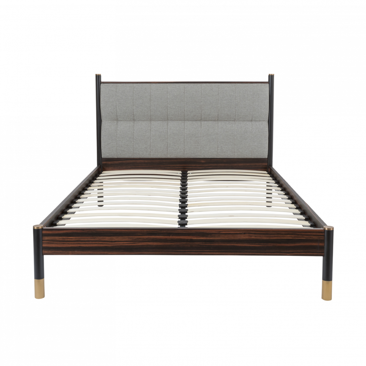 Bali Grey/Black Kingsize Bedframe - Image 3