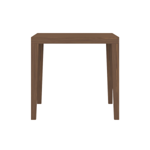 Peony Walnut Square Dining Table