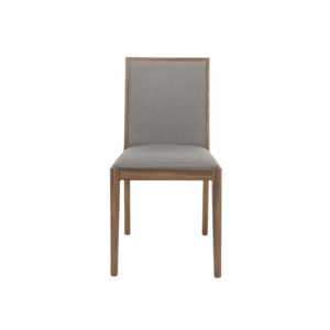 Lotus Walnut Grey Dining Chairs