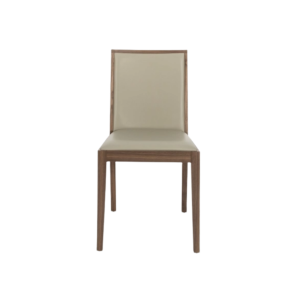 Lotus Walnut Stone Dining Chairs
