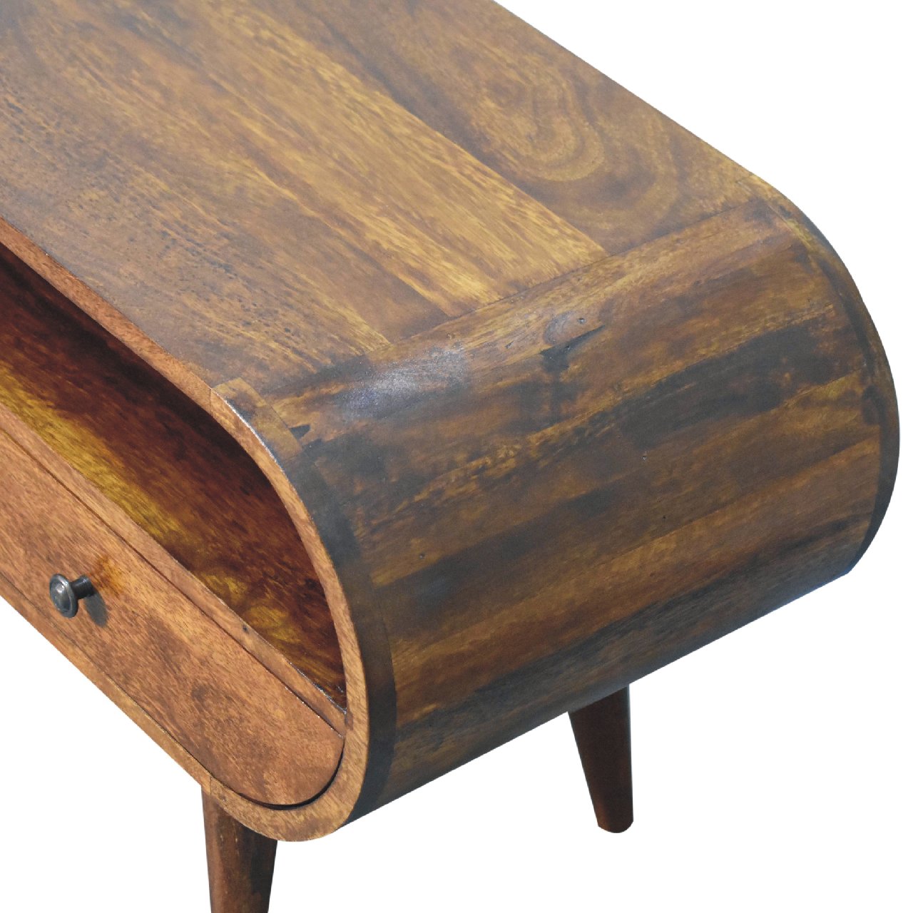 Chestnut Circular TV Stand - Image 5