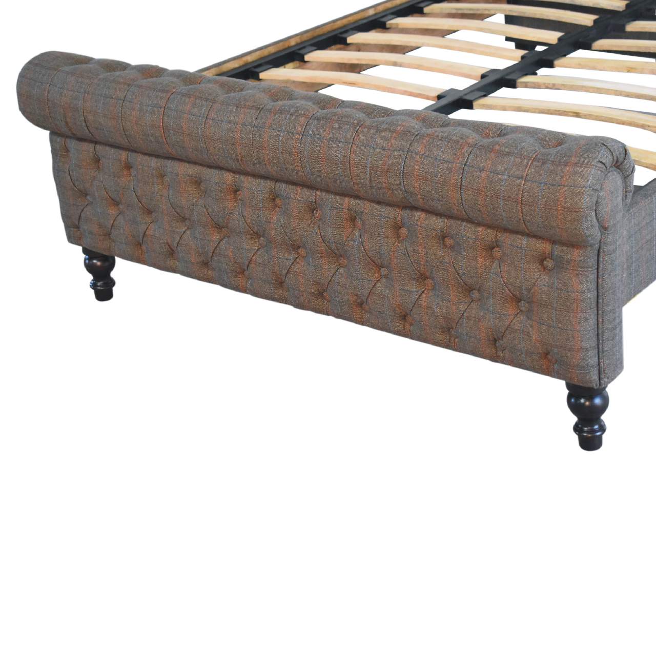 Multi Tweed Kingsize Bed - Image 4