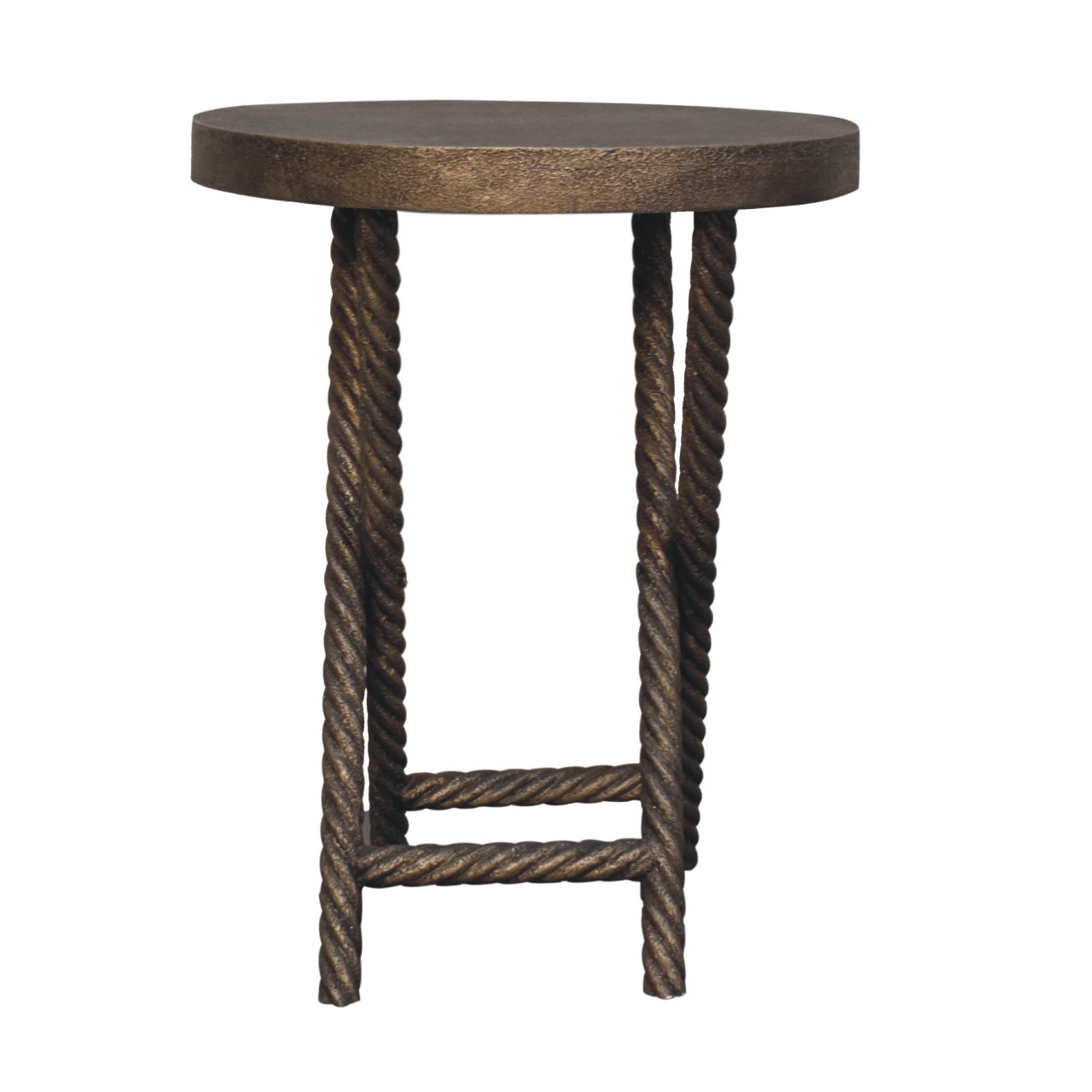 Metallic Rope Side Table - Image 8