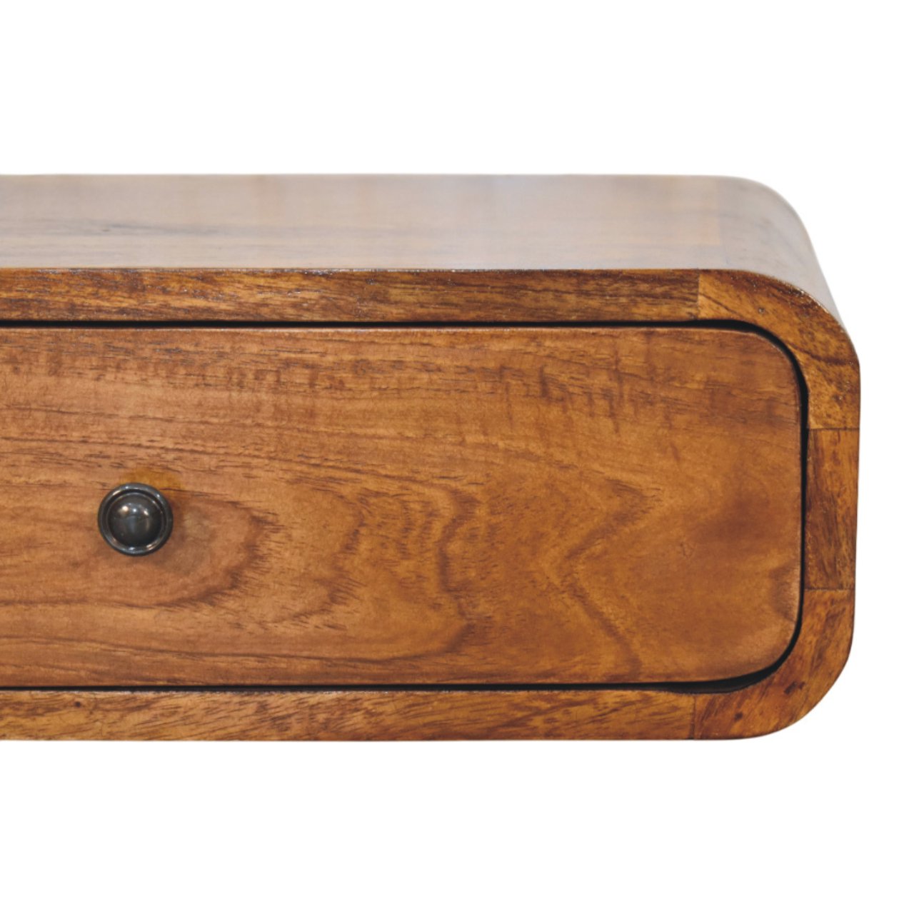 Avora Wall-Mounted Chestnut 1 Drawer Nightstand - Image 3