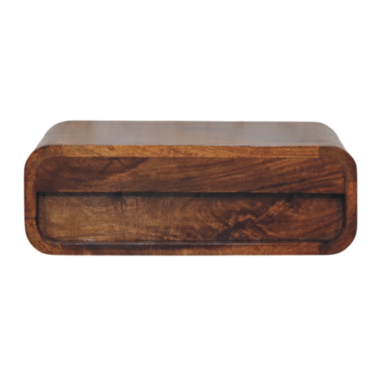 Avora Wall-Mounted Chestnut 1 Drawer Nightstand - Image 8