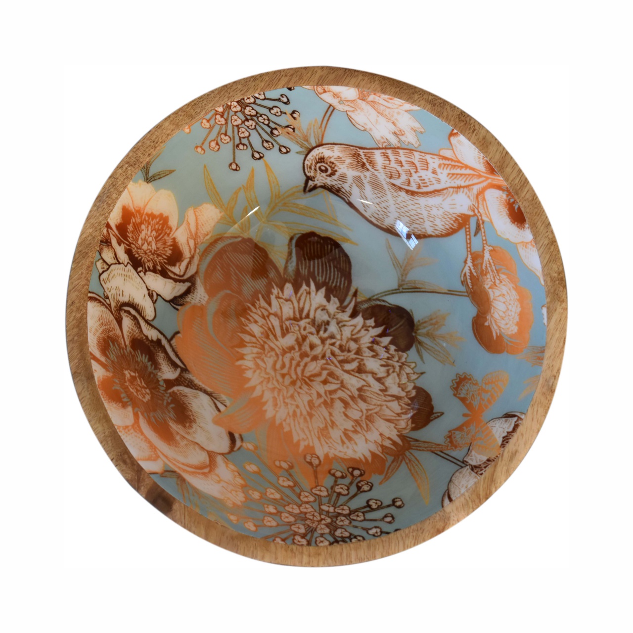 Floral Bird Bowl Set of 2 - Image 3