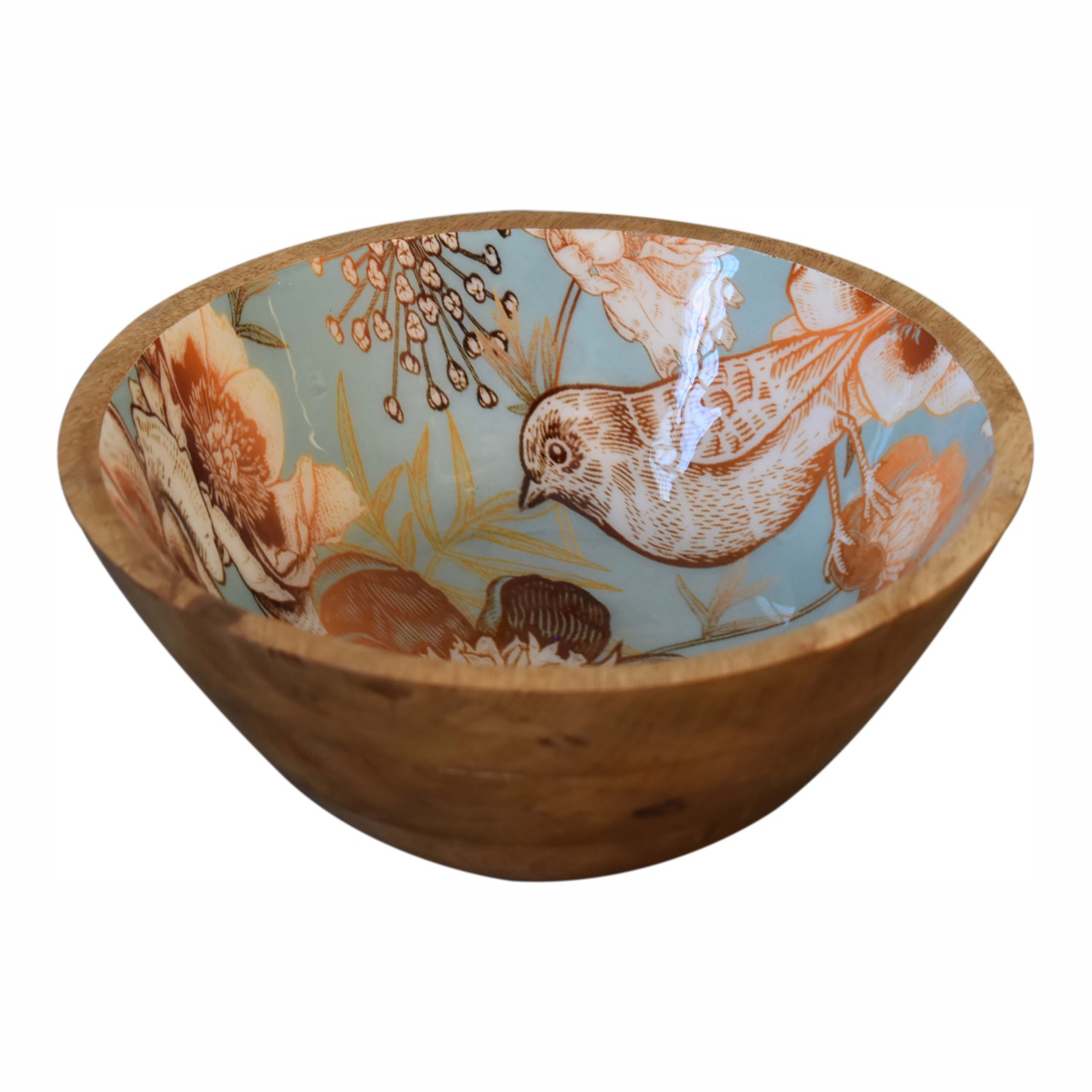 Floral Bird Bowl Set of 2 - Image 5